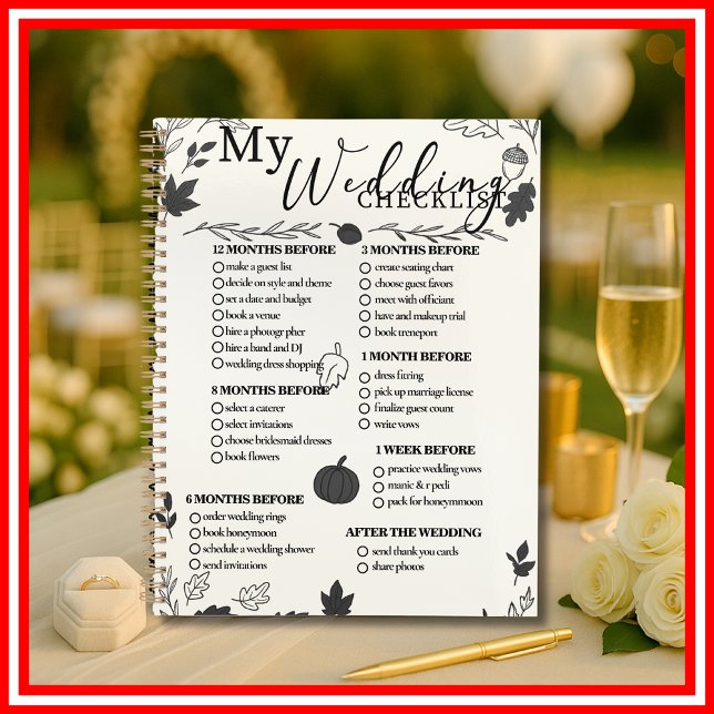 Planificador de lista de verificación de boda (Subido por el creador)