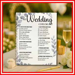 Planificador de lista de verificación de boda