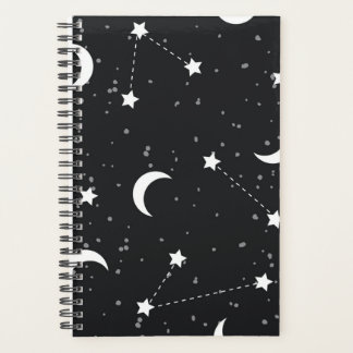 planificador de magia de luna y estrellas