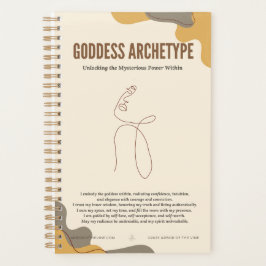 Planificador de mantra de energía femenina