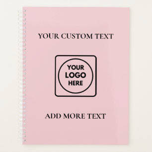 Planificador de marca de texto de logotipo simple
