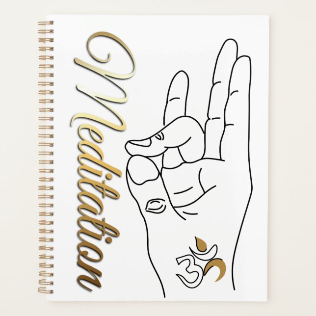 Planificador de meditación (Anverso)