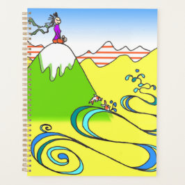 Planificador de meditación de montaña