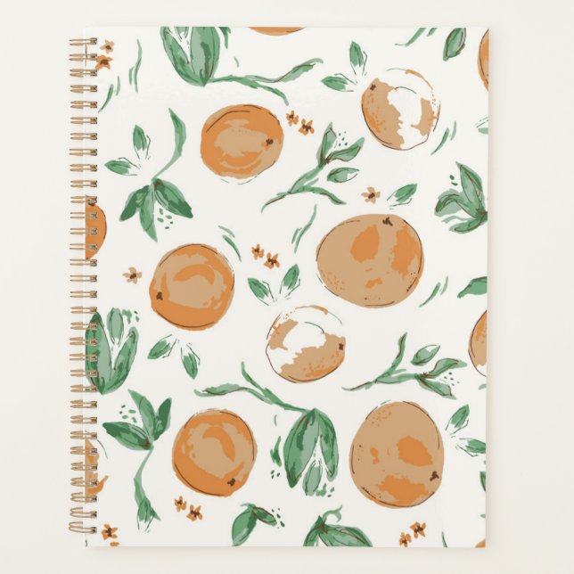 Planificador de Naranja Fresca (Anverso)