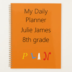 planificador de Naranjas de personalizable