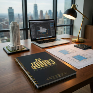 Planificador de Negocios con Logo de Empresa Perso