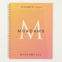 Planificador de Negocios Personalizado Gradiente R