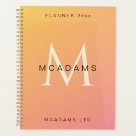 Planificador de Negocios Personalizado Gradiente R