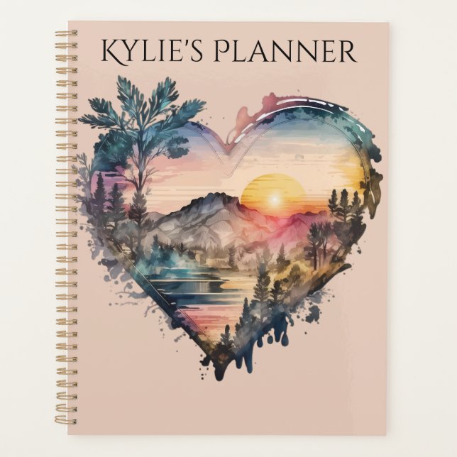 Planificador de nombres personalizados, planificad (Anverso)