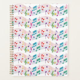 Planificador de notas de música