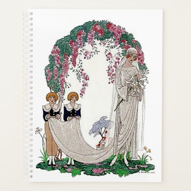 Planificador de novias Art Deco (Anverso)