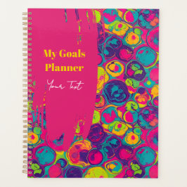 Planificador de Objetivos Multicolor Chic Rosa