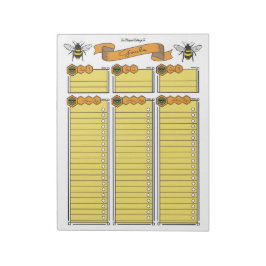 Planificador de objetivos Reina Abeja Libreta de n