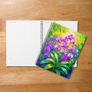 Planificador de Orquídeas Purpúreas