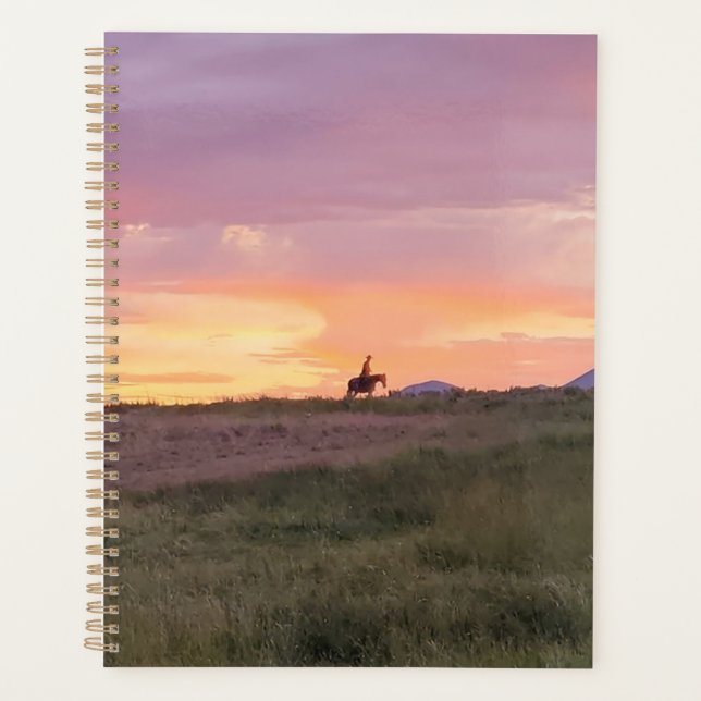 Planificador de paseo al atardecer (Anverso)