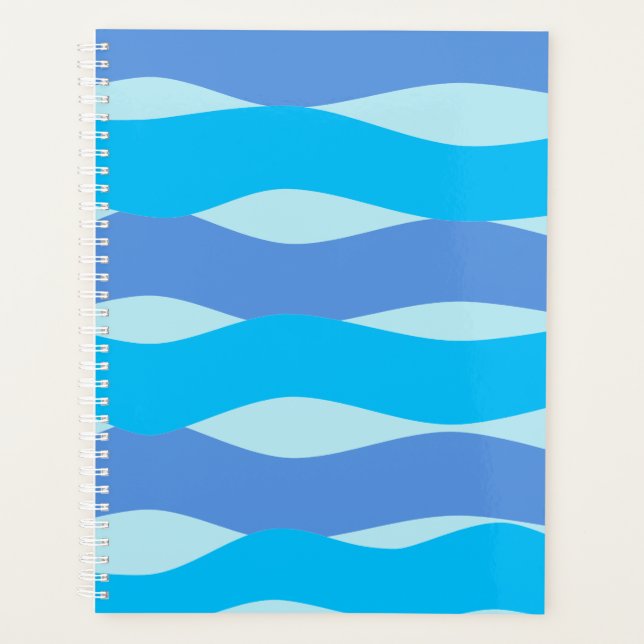 Planificador de Patrón de Olas Azules (Anverso)