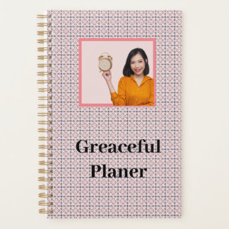 Planificador de personalizado de flores de patrón