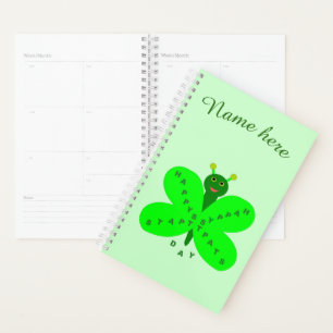 Planificador de Personalizado de mariposas en el D