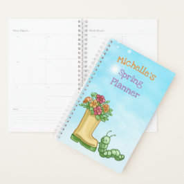 Planificador de primavera personalizado