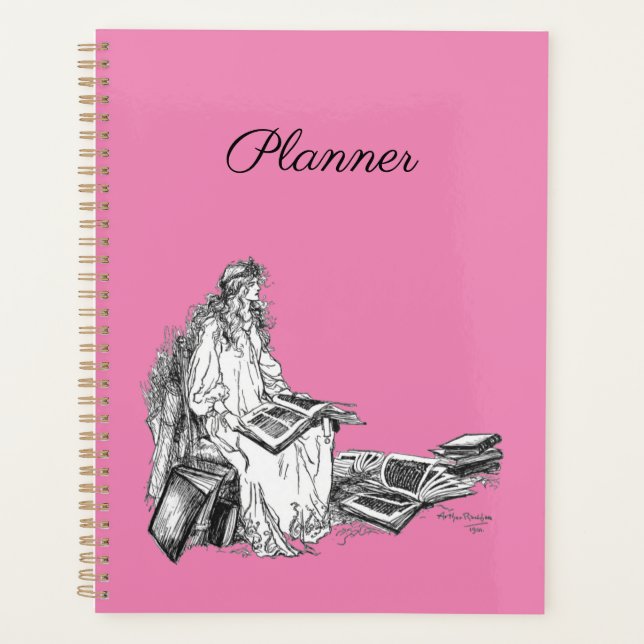 Planificador de Princesa con Libros (Anverso)