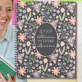 Planificador de Profesores Florales - Let Joy Bloo