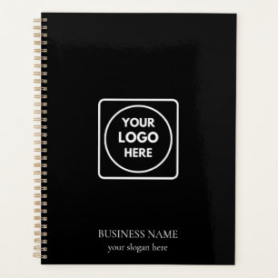 Planificador de promoción de logotipo de empresa p