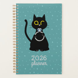 Planificador de Propuesta de Gato Divertido BLING 