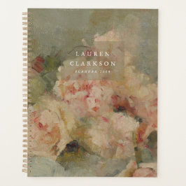 Planificador de Rosas Rosadas de Bellas Artes Anti