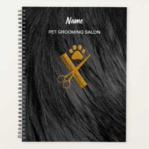 planificador de salón de belleza mascota