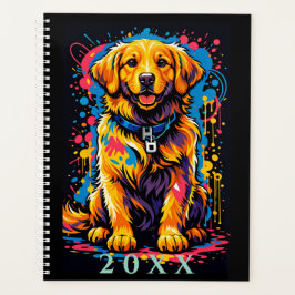 Planificador de Salpicaduras de Color de Retriever