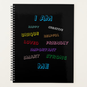 Planificador de Solace Mind® I AM Affirmations