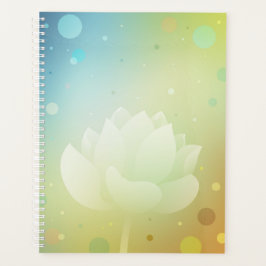 Planificador de tapa dura Vibrant Lotus