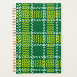 Planificador de Tartán Verde