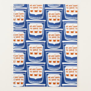 Planificador de Taza de Café Retro New York Deli