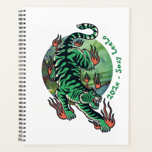 Planificador de tigres verdes
