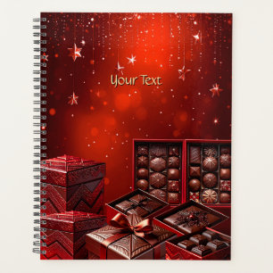 Planificador de vacaciones de Navidad de dulces de