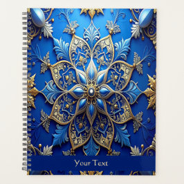 Planificador de Vacaciones Decorativo Azul