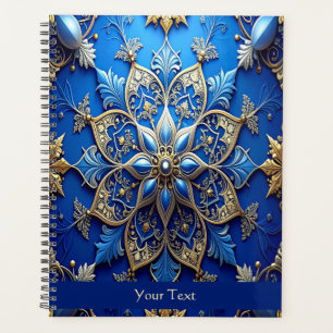 Planificador de Vacaciones Decorativo Azul