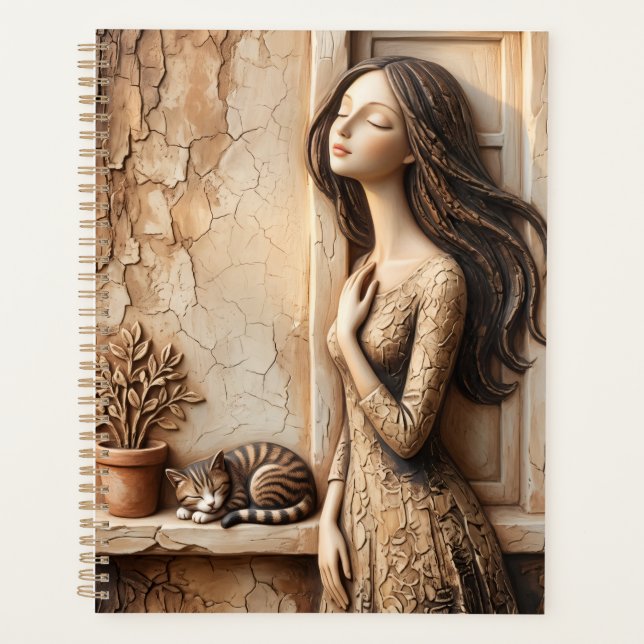Planificador de Ventana Matutina The Quiet Studio (Anverso)