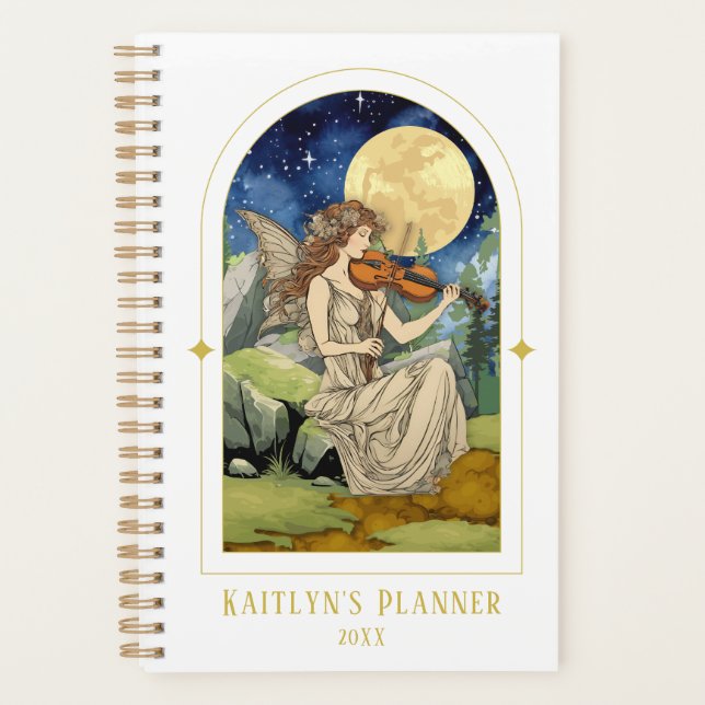 Planificador de violín de juego justo (Anverso)