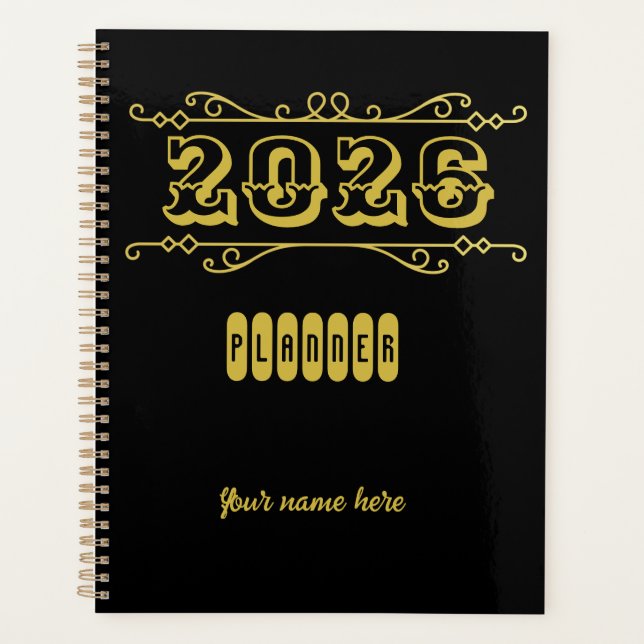 Planificador del año 2026 (Anverso)