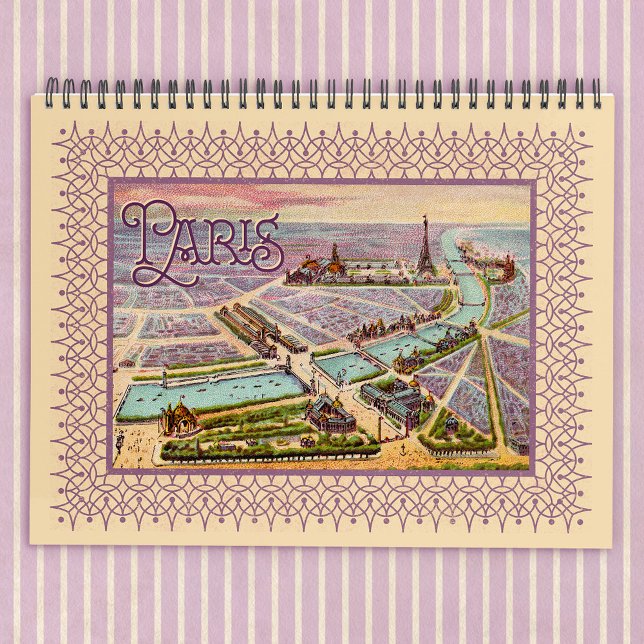 Planificador del calendario de la Expo de París 19 (Subido por el creador)