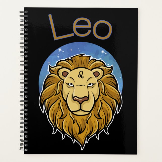 Planificador del calendario de Rótulos de Leo Zodi (Anverso)
