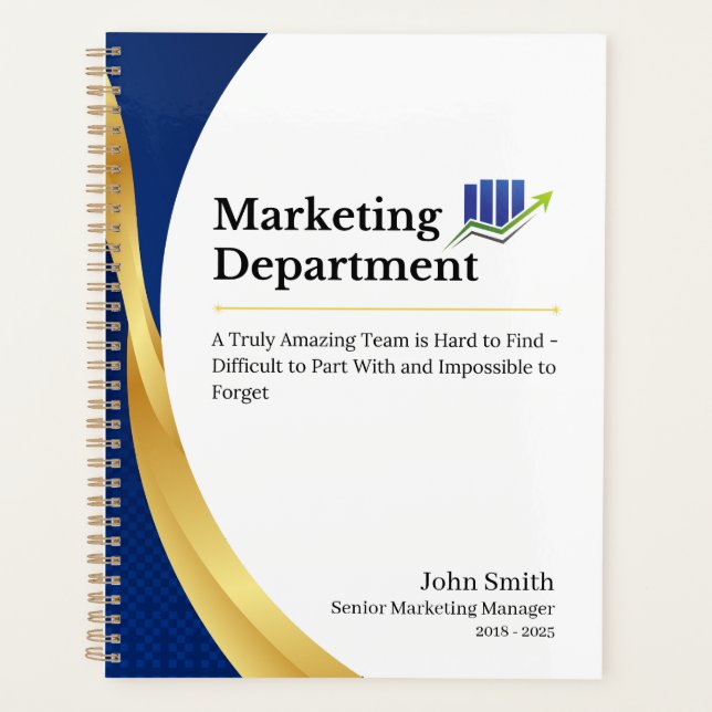 Planificador del Departamento de Marketing de Cust (Anverso)