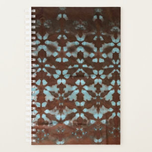 Planificador del Día del Patrón Boho Shibori