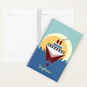 Planificador del día del Personalizado del crucer