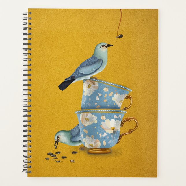 Planificador del día para té para dos (Anverso)