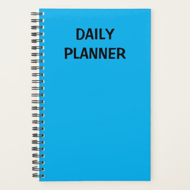 PLANIFICADOR DIARIO (Anverso)