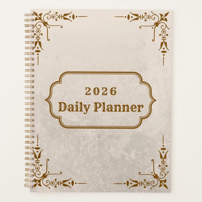 Planificador Diario 2026 (Anverso)
