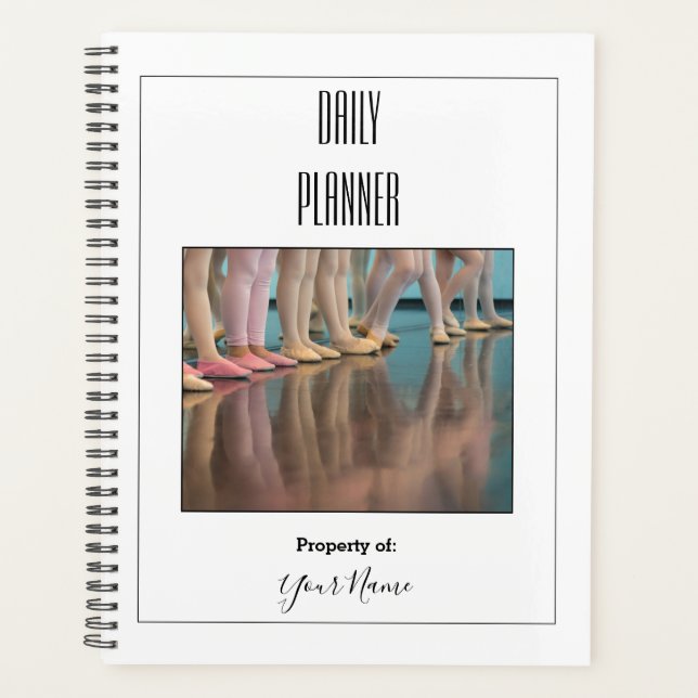 Planificador diario - Ballet - HAMbWG (Anverso)